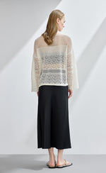 Pointelle Sweater
