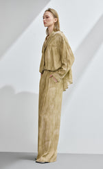 Printed Wide Leg Pants