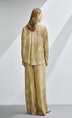 Printed Wide Leg Pants