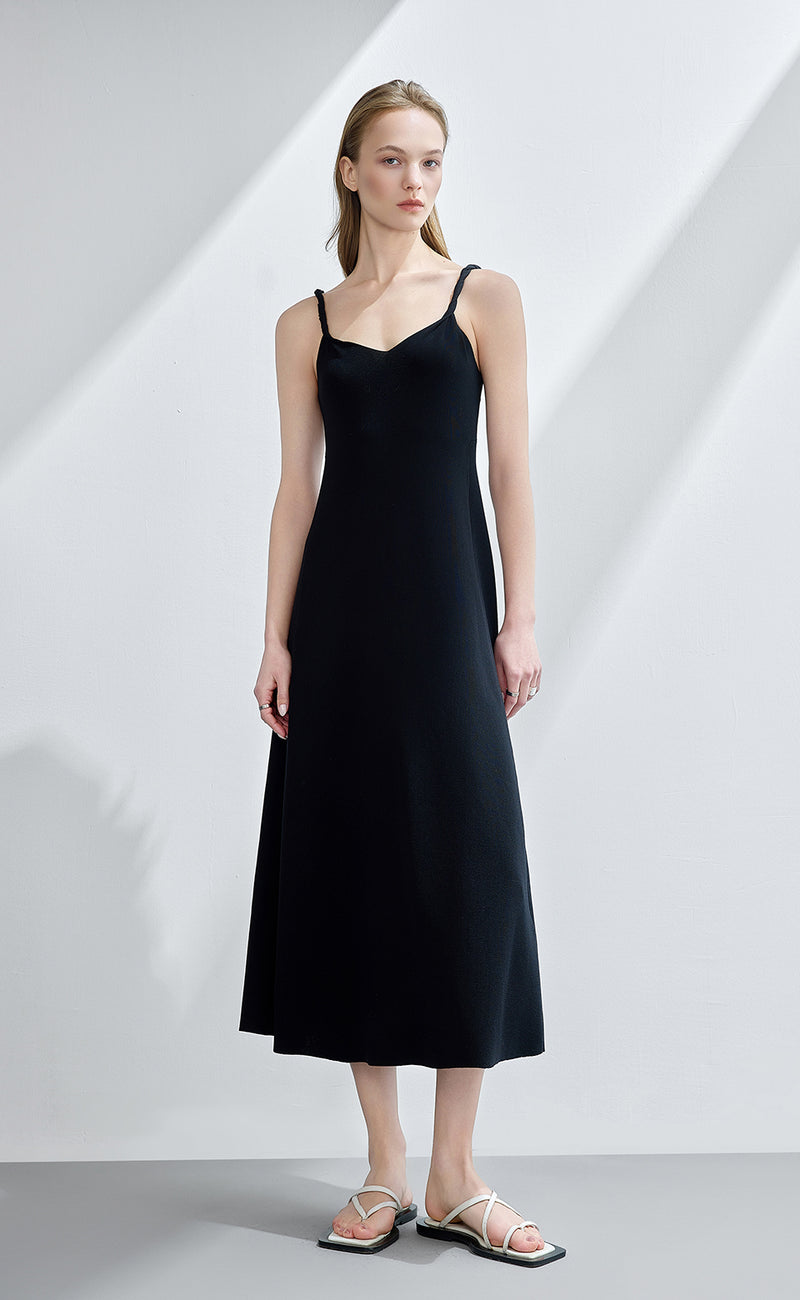 Strappy Knit Dress