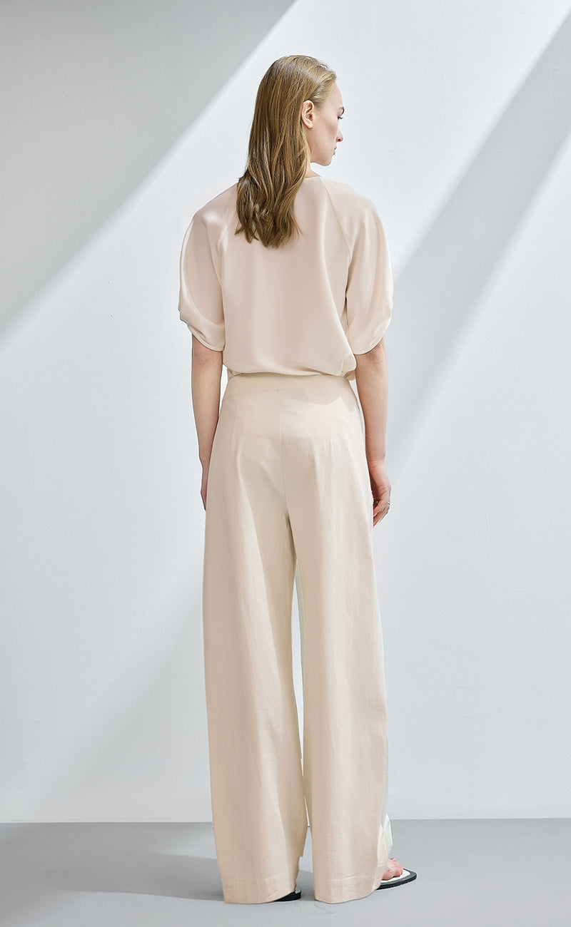 Side Pocket Wide Leg Pants