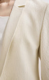 Texture Silk Blazer