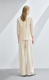 Texture Silk Blazer