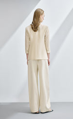 Texture Silk Blazer