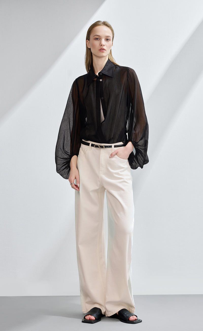 High Waist Wide Leg Jeans