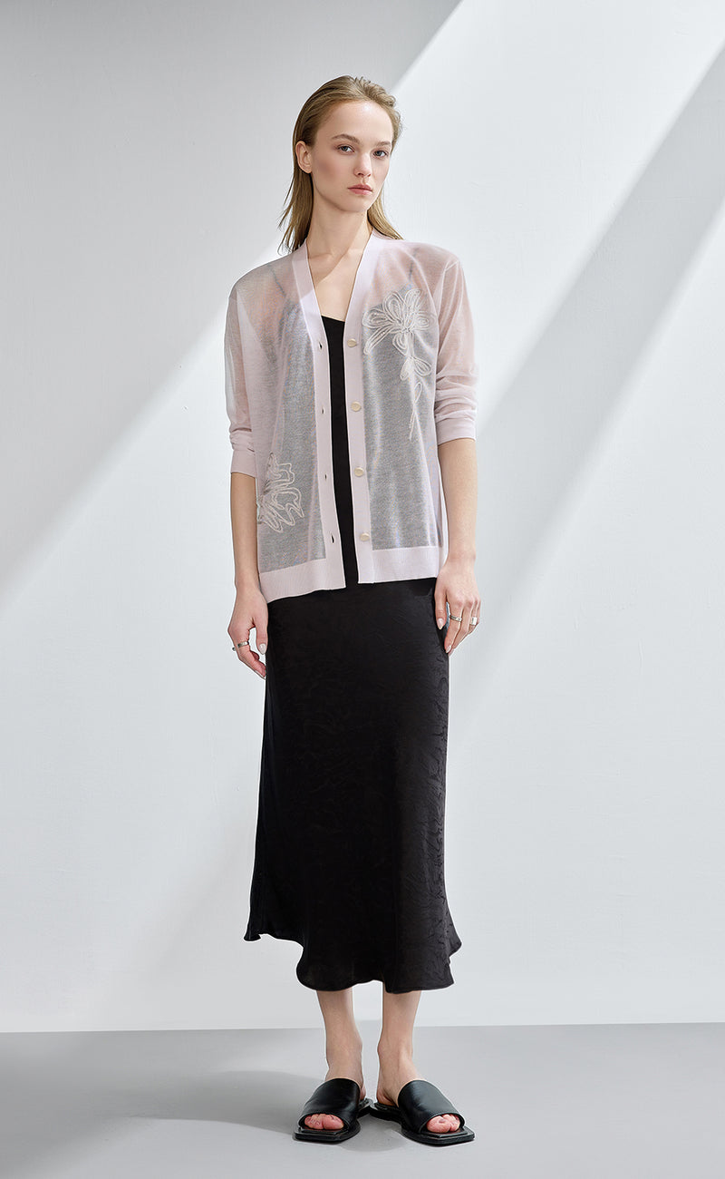 Embroidery Cardigan