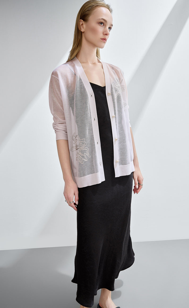 Embroidery Cardigan