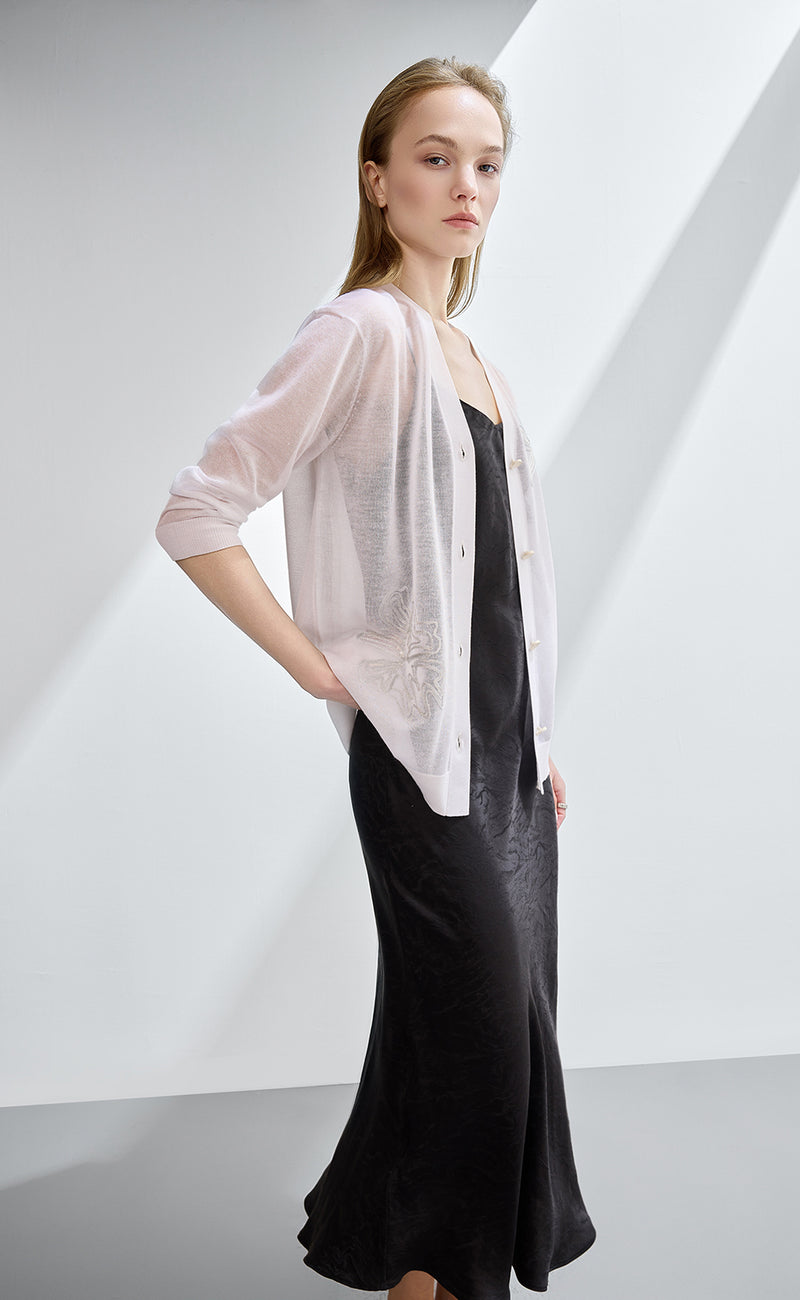 Embroidery Cardigan