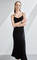 Strappy Texture Print Dress