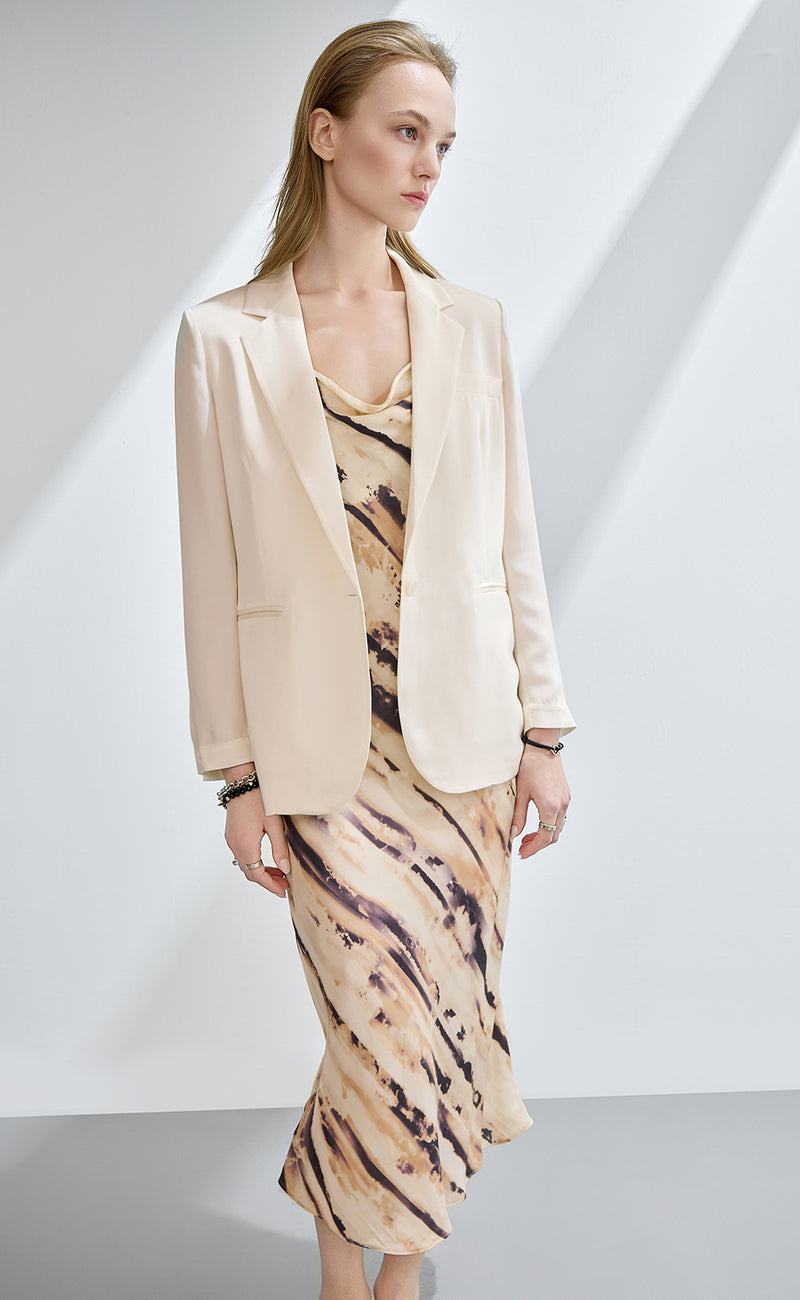 Silk Blazer
