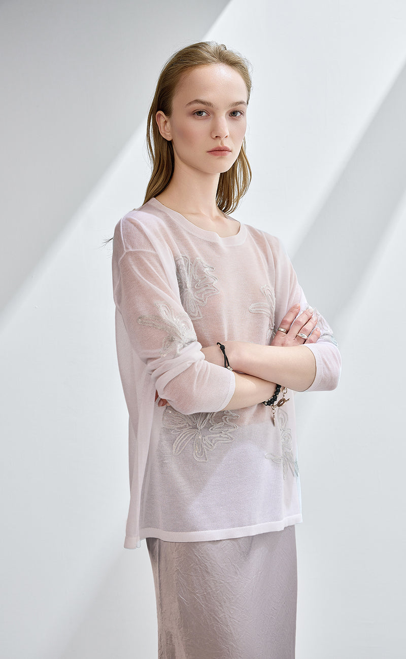 Embroidery Sweater
