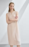 Embellishment Neck Trim Dress