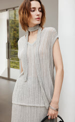 Scarf Texture Tunic
