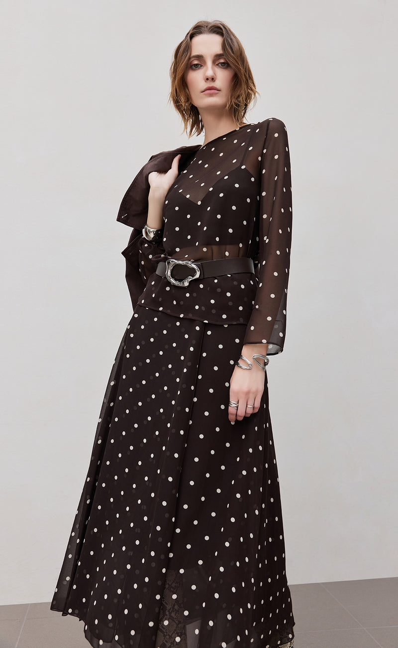 Polk Dot Blouse