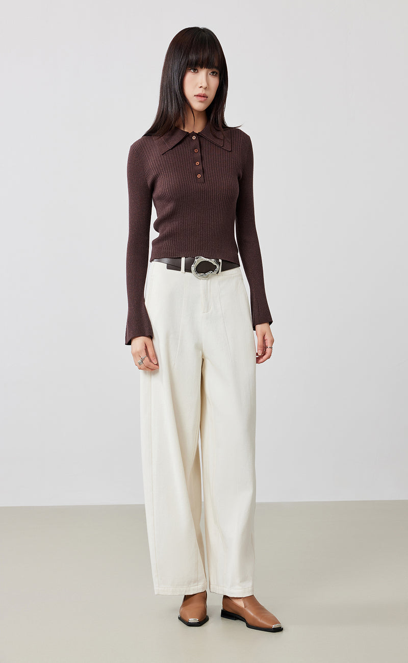 Polo Neck Sweater