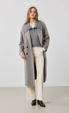 Double Collar Wool Coat