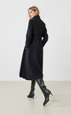 Classic Belted Long Wool Coat