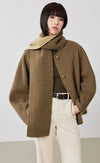 Scarf Neck Coat