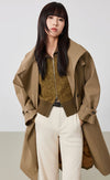 Long Trench Down Coat