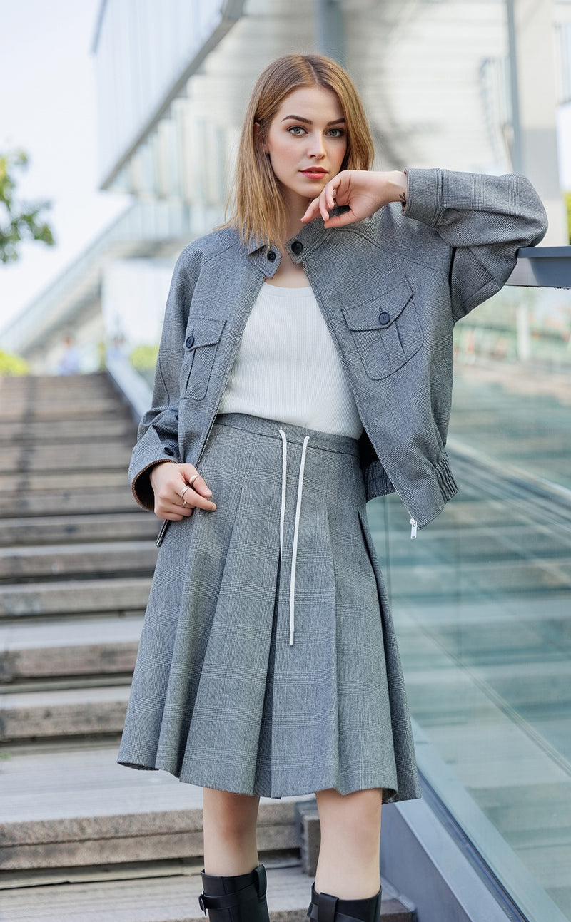 Plaid Skirt