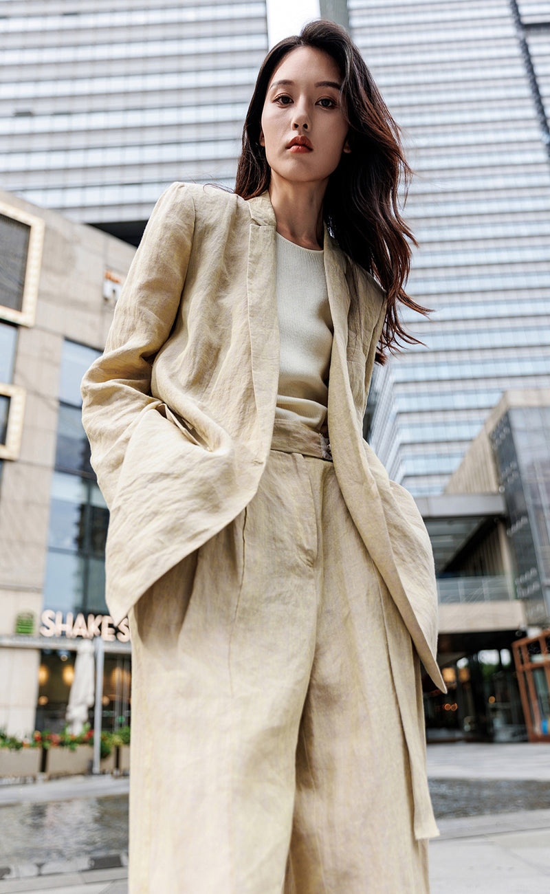 Linen Blazer