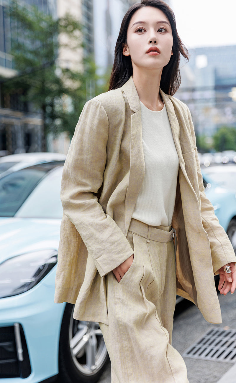 Linen Blazer