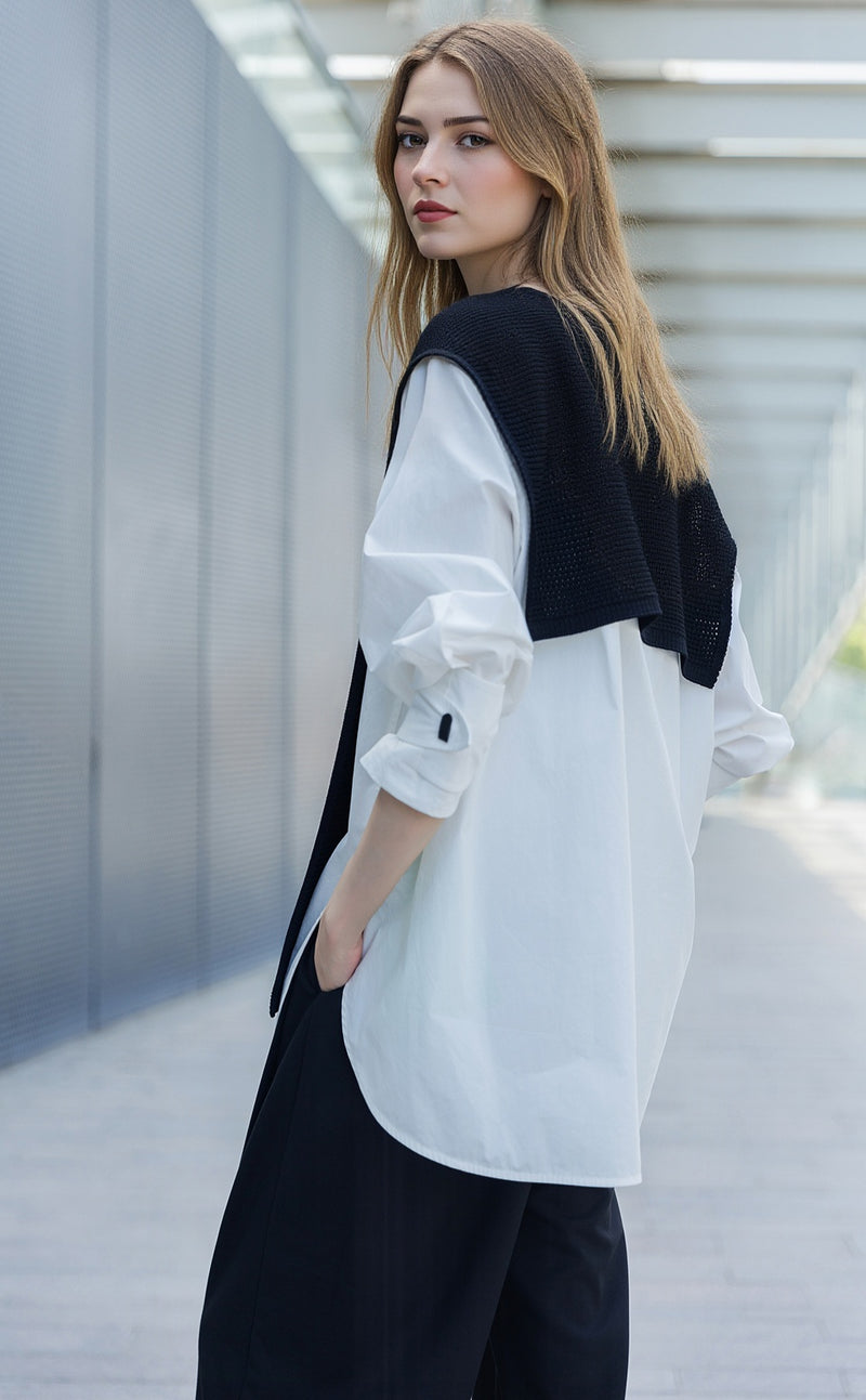 Scarf Shirt