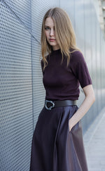 S/S Texture Knit Top