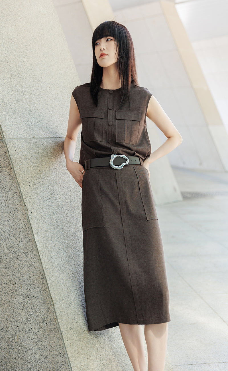 Patch Pocket Dress