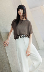 Pointelle Knit Top
