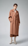 Oversized Double Breast Alpaca Wool Coat