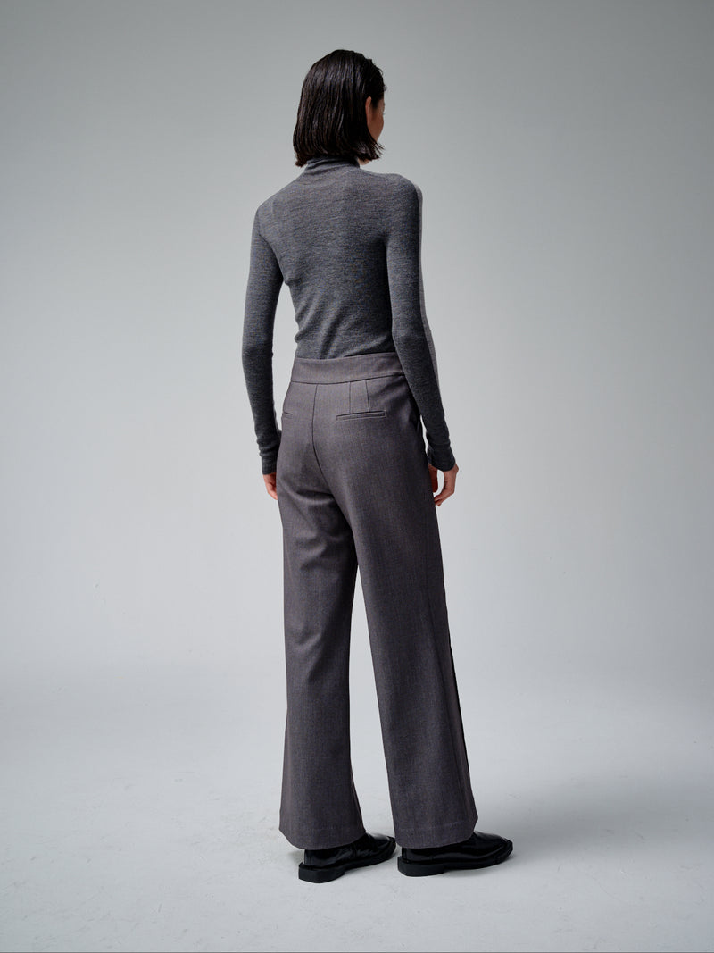 High Waist Wide Leg Pants