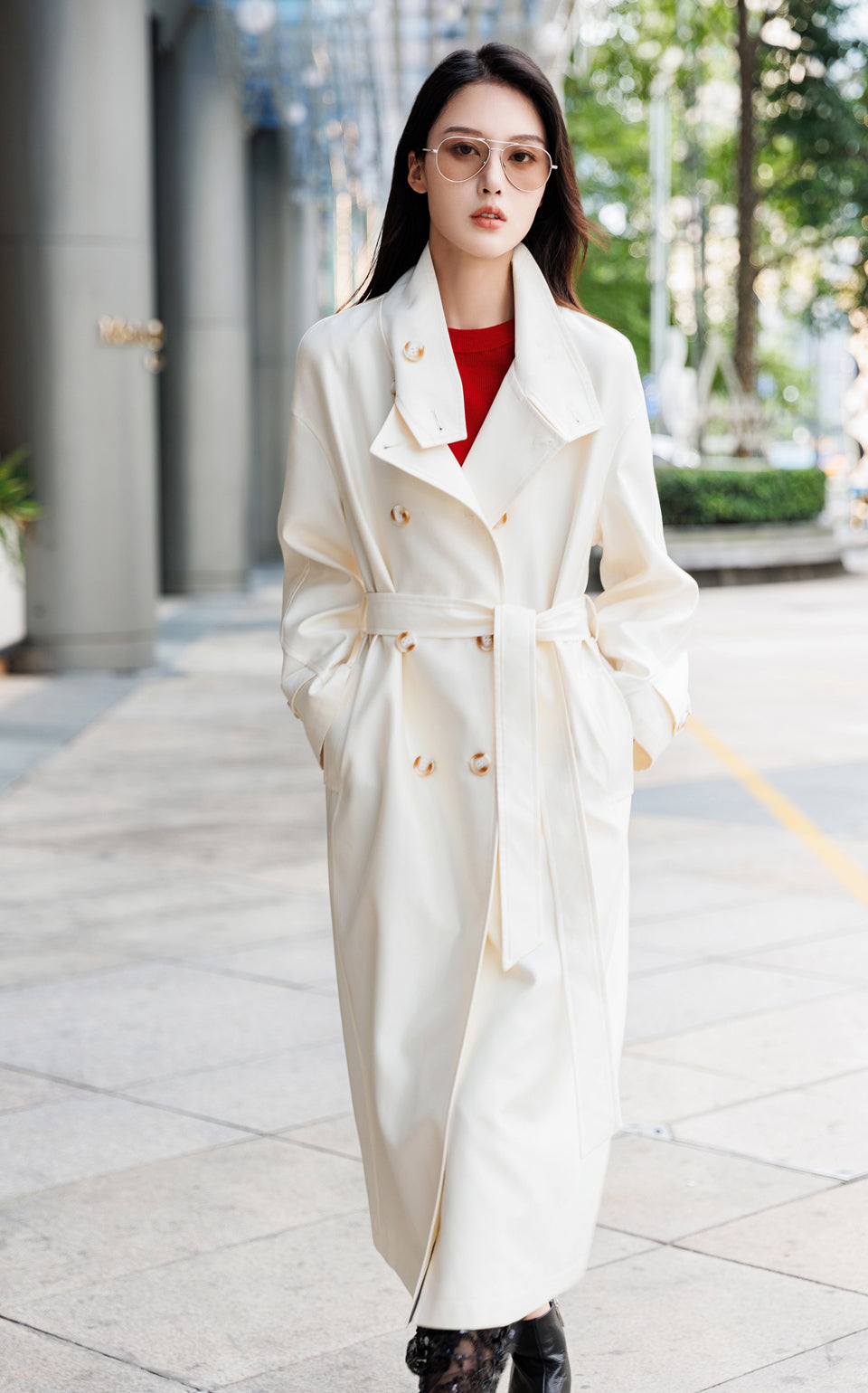 Coats - Trench - Double Breasted - Hand Sewn - Double Face
