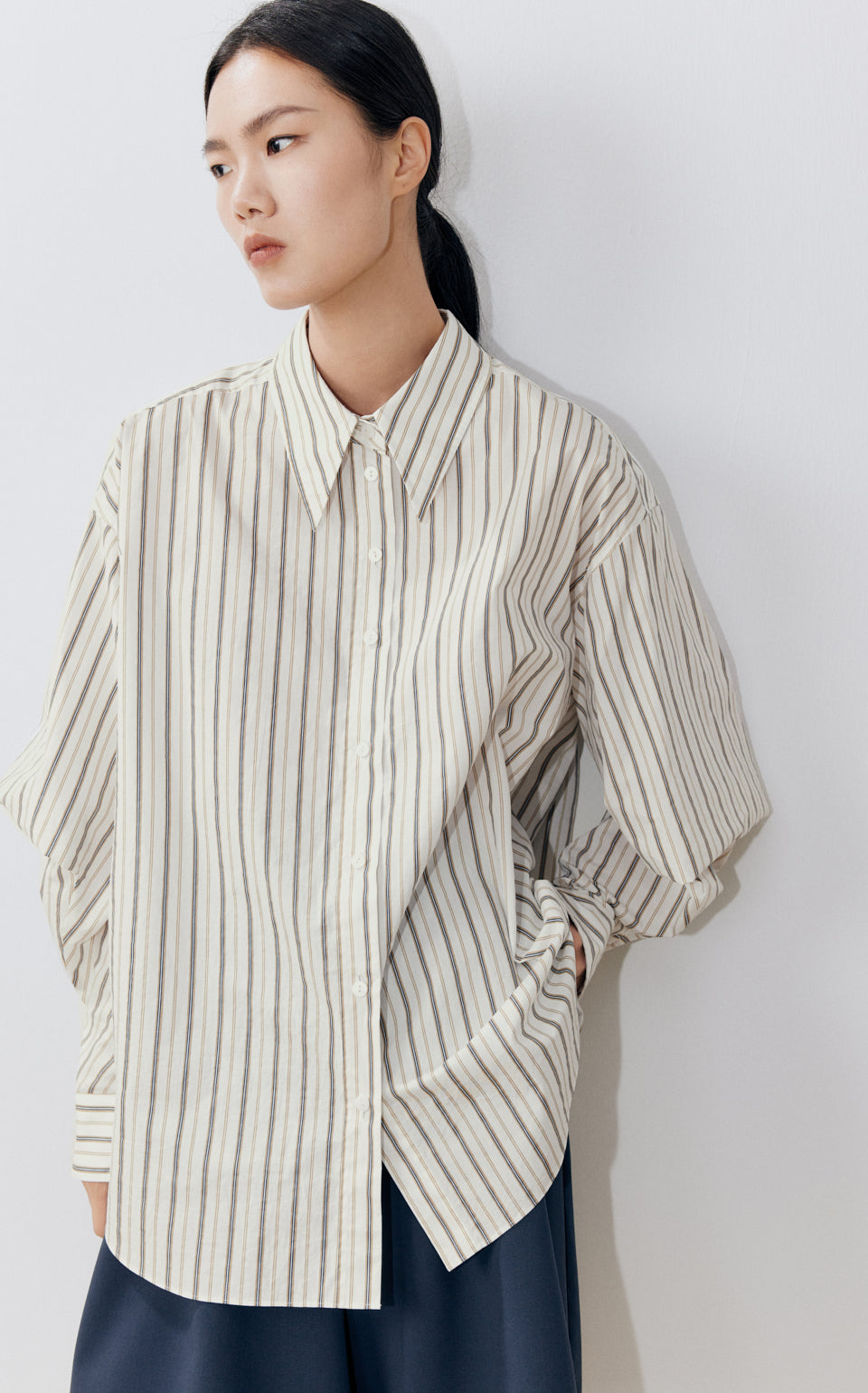 Oversized Stripe Shirt