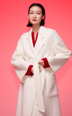 Belted Long Wool Coat