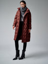 Oversized Hoodie Long Down Coat