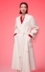 Belted Long Wool Coat