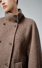 Double Breasted Cashmere Wool Coat