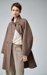 Double Breasted Cashmere Wool Coat