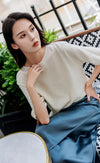Satin A Line Skirt