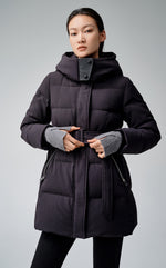 Hoodie Long Parka Coat