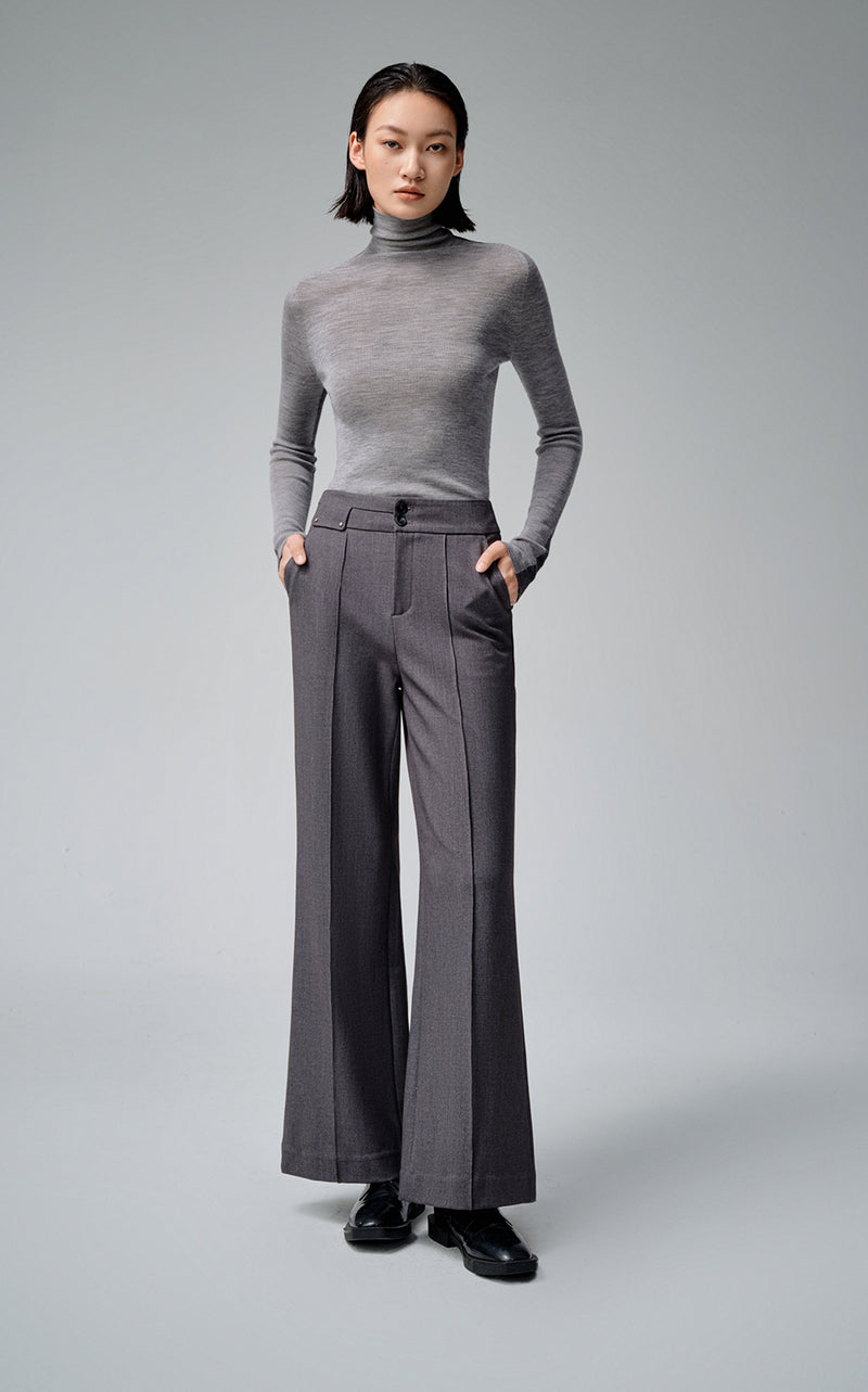 High Waist Wide Leg Pants