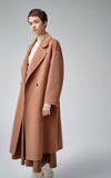 Oversized Double Breast Alpaca Wool Coat