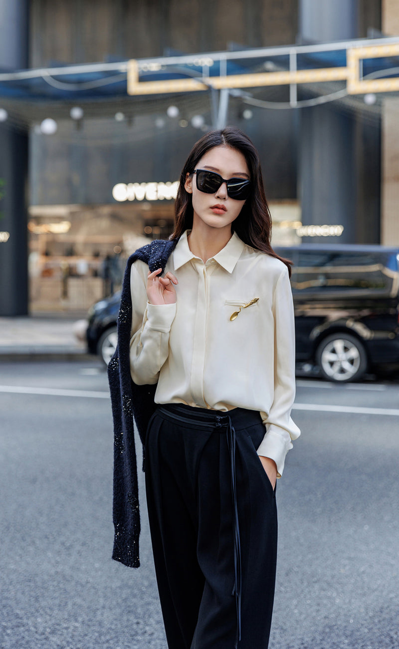 Classic Silk Blouse