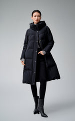 Hoodie Long Down Coat