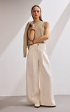 Pleated Wide Leg Pants