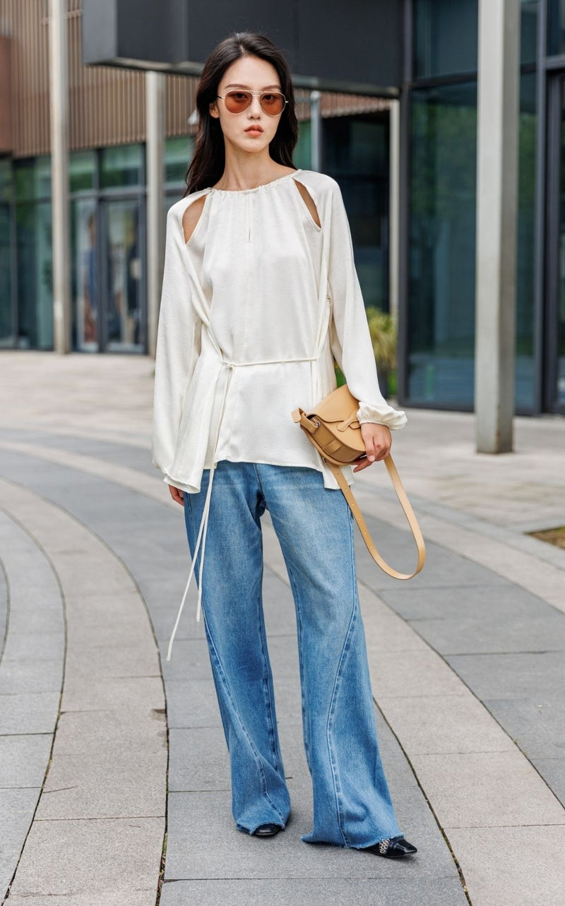 High Waist Wide Leg Jeans