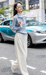 High Waist Wide Leg Pants