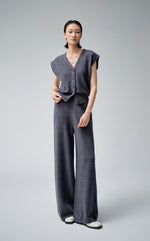 Wide Leg Wool Pant