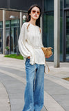 High Waist Wide Leg Jeans